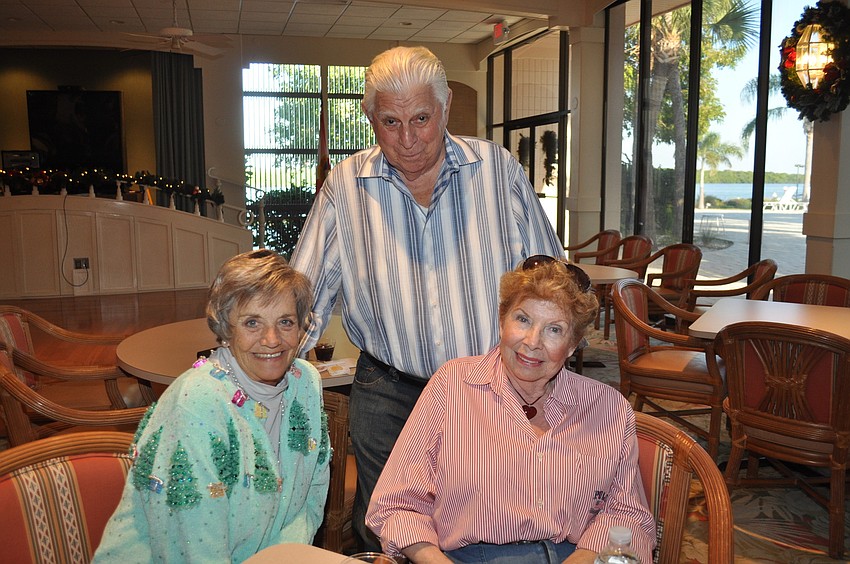 Sali Almond with Walter and Marilyn Kaplan