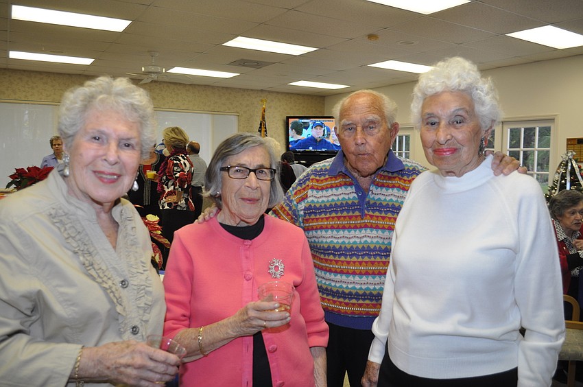 Nori Braude, Sydney Marcus, and Arthur and Eleanor Golden