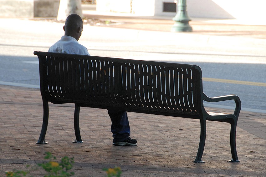 The City Commission began debate over options for Five Points Park, with downtown residents complaining about the homeless occupying benches there day after day.