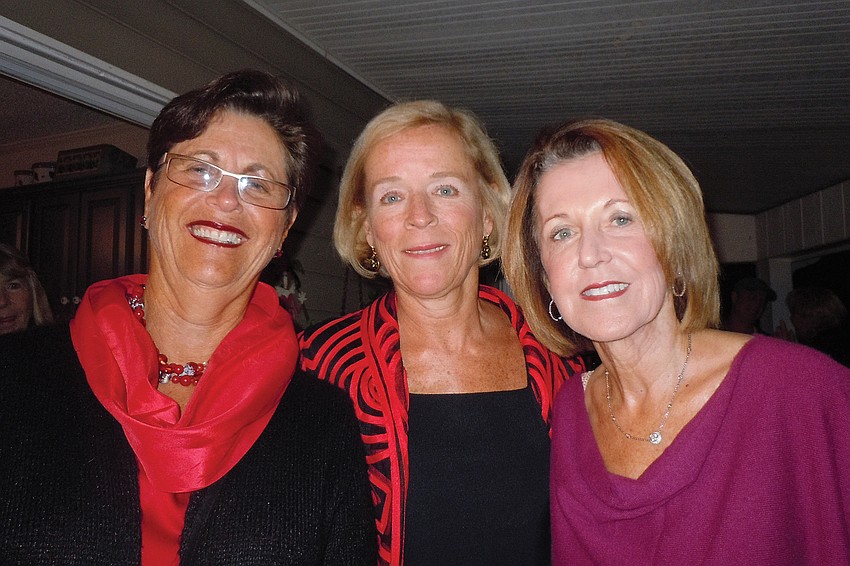 Gloria Biberman, Marie Hunter and Maureen Curtin