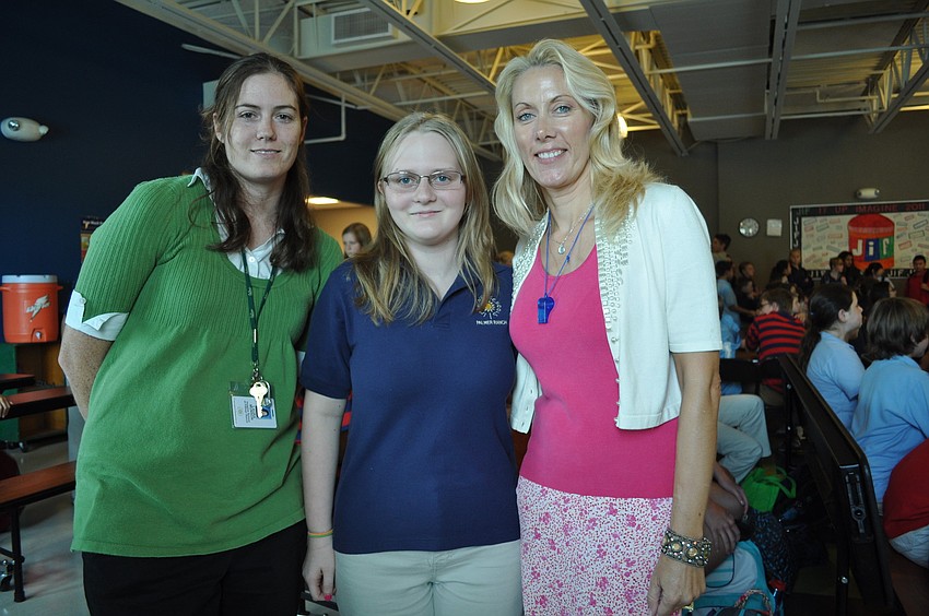 Laura Munson, Asia Burdge and Robin Jones