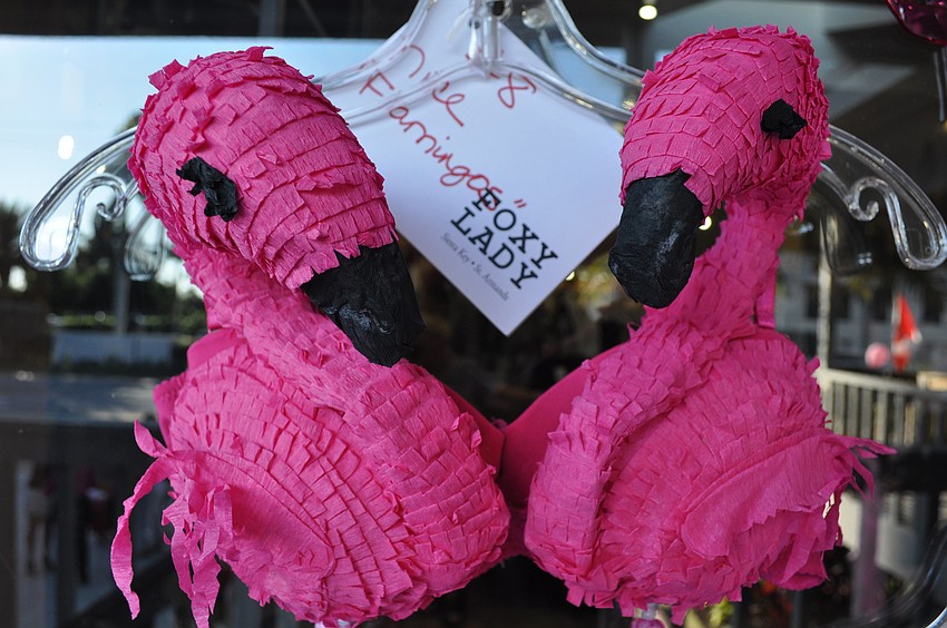 This bra is called â€œNice Flamingos.â€