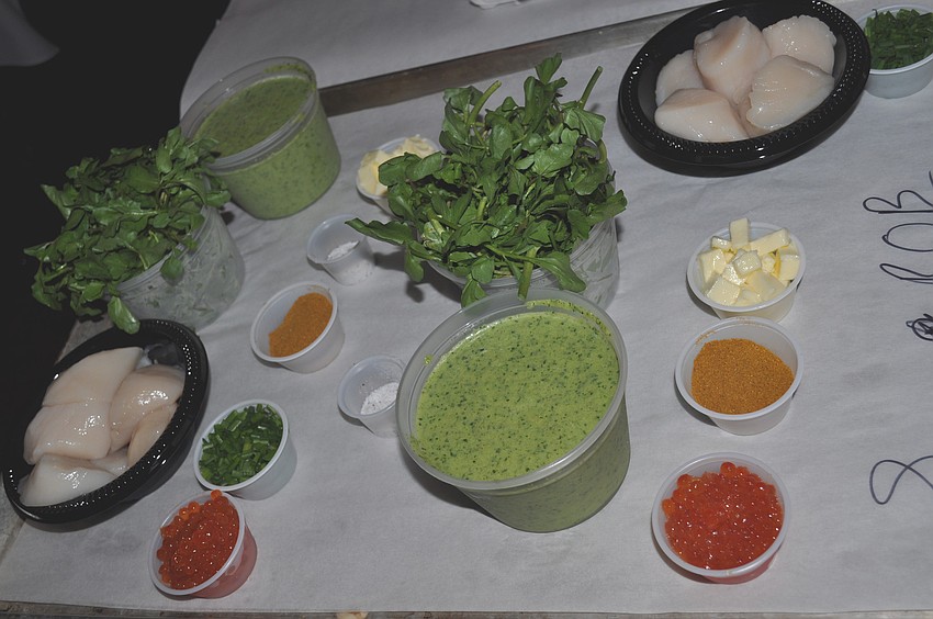 California cuisine is prepared simply using the freshest ingredients, and this Californication themed meal followed suit.