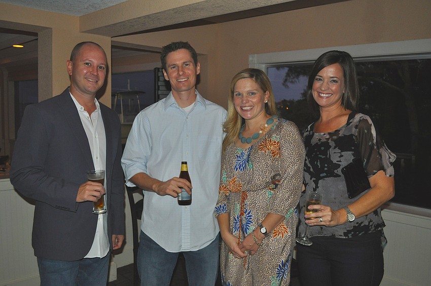 Kevin Radford, Eric Piazza, Meredith Piazza and Mary Pat Radford