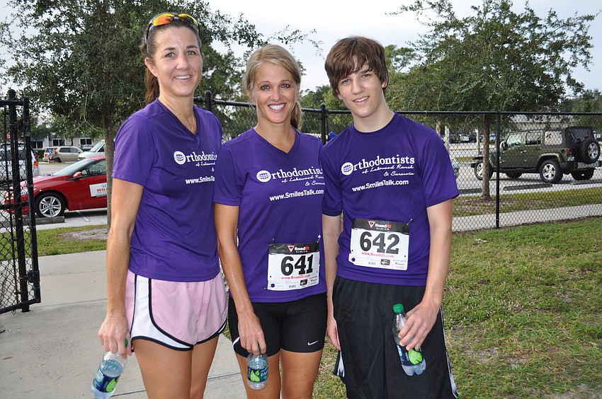 Margi Furey with Stacy and Jason Tocci