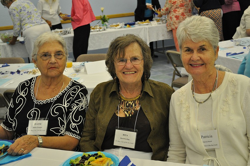 Jeanne Petraglia, Rita Draveling and Pat Stusek