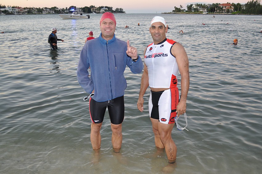 Eric Milbrandt from Cape Coral and Karim Mella from Tampa