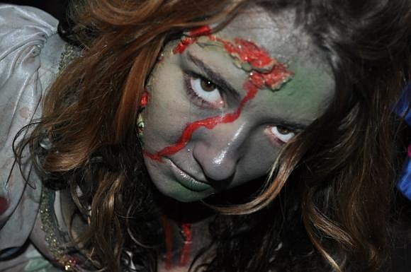 Darien Zuchelli at Fright Night. Photo by Mallory Gnaegy.