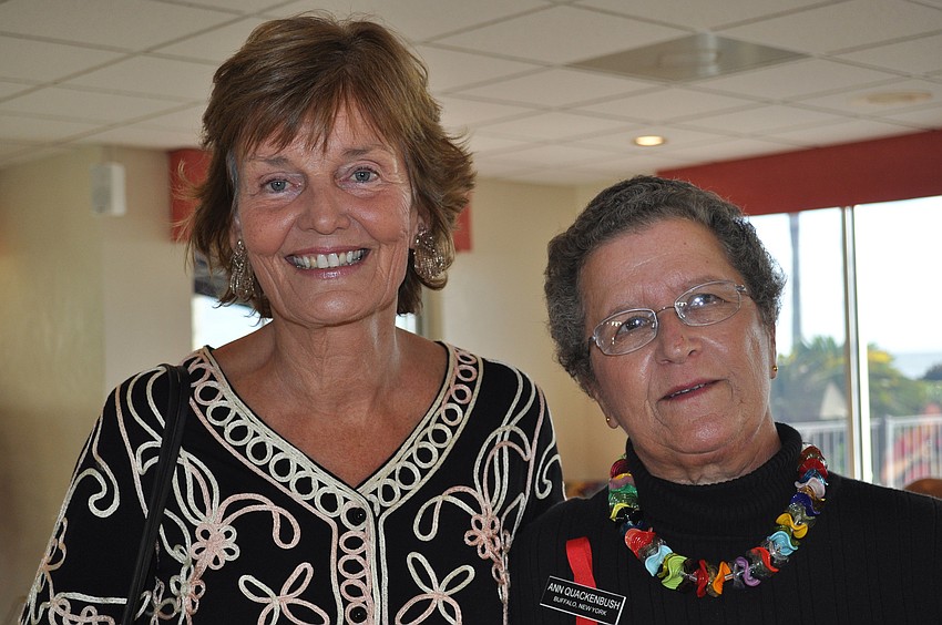 Beverly Sutton and Ann Quackenbush