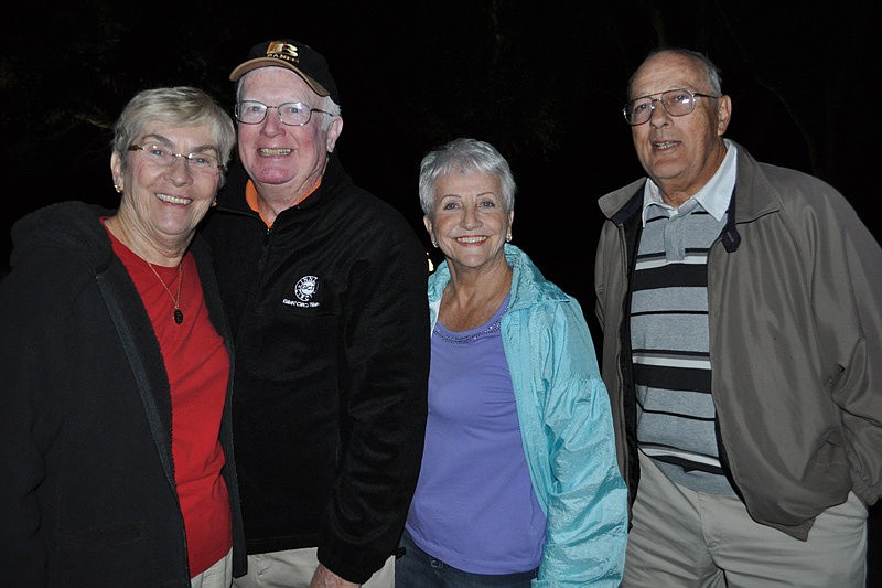 Dottie and Paul Flattery and Beverly and Fred Hunt