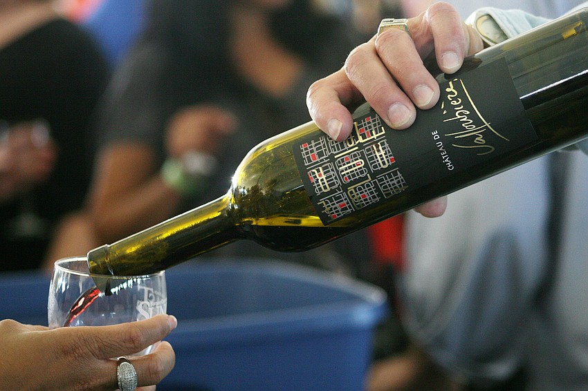 This year's festival featured more than 300 different wines.