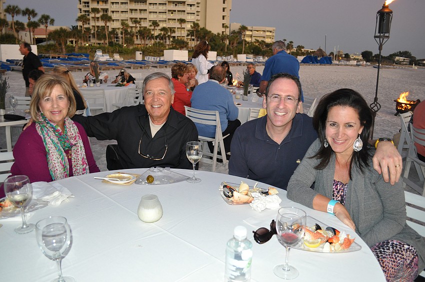 Bettina and Gake Posica and Michael and Debbie Jacobson