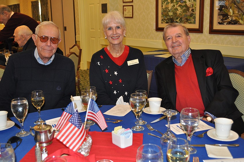 Dick Montmeat, Lee Chaverin and Raymond Steele