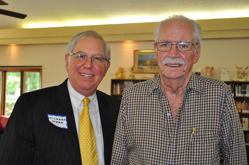 Richard Stern and Bob Kopek