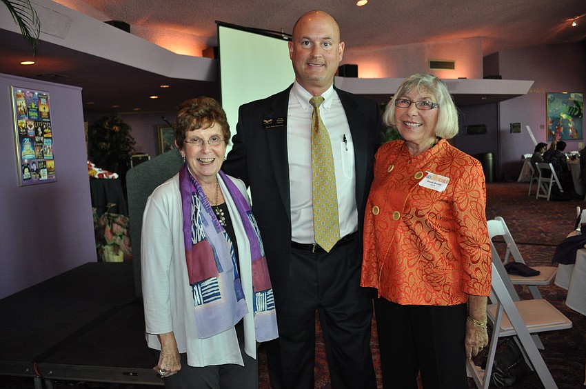 Chairwoman Nancy Roucher, Chris Renouf and Gerri Aaron