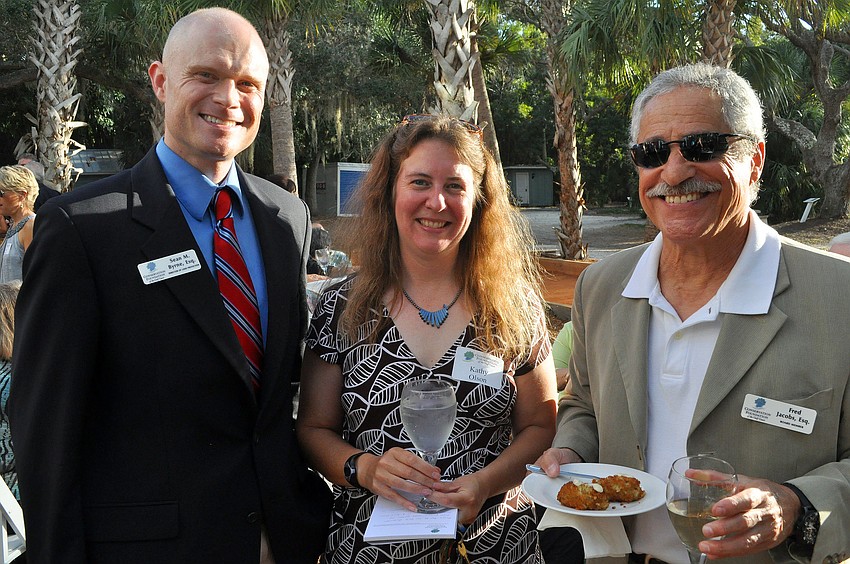 Sean M. Byrne, Kathy Olson and Fred Jacobs