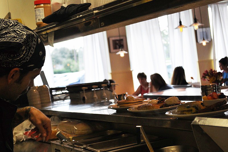 The new eatery offers a variety of unique breakfast and lunch items.