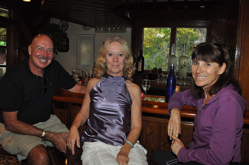 Gary Hudkins, Bren Wilkinson and Jeannie Hudkins