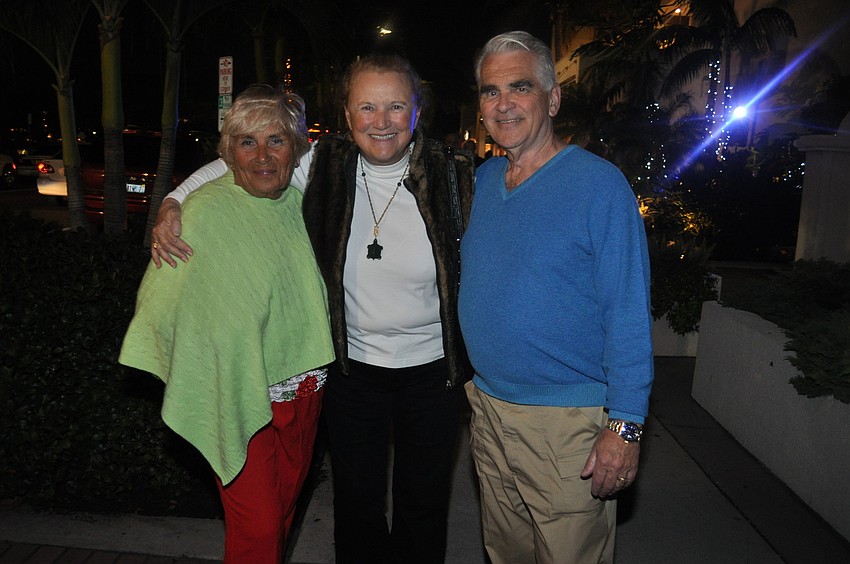 Julie Dinan and Penny and Jim Burmeister