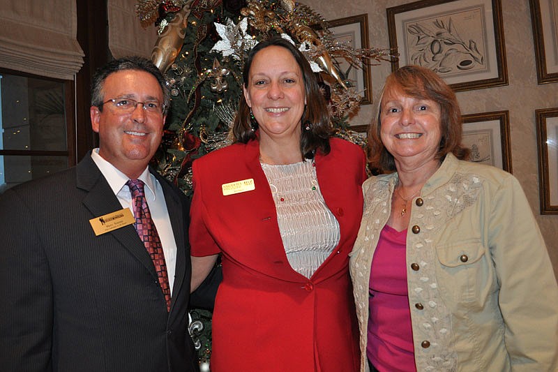 Marc Simms with Kim Davis and Vicki Vega