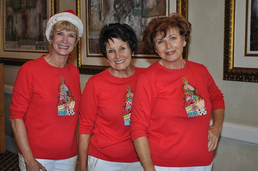 Lynne Koy, Sandy Finnegan and Carol Scarbrough