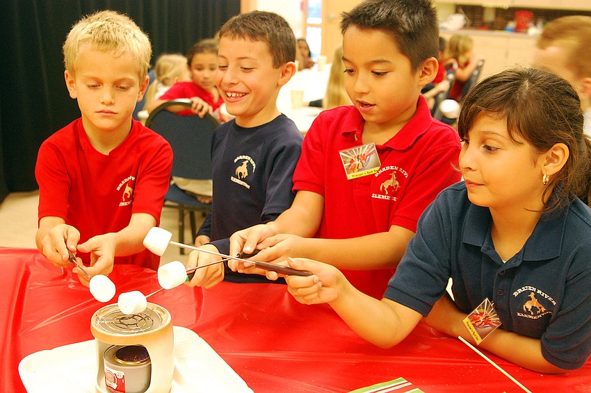 Thomas Bennett, left, Frankie Petrone, Jayden Vilayvong and Jaysa Molina were among BREâ€™s rock stars.
