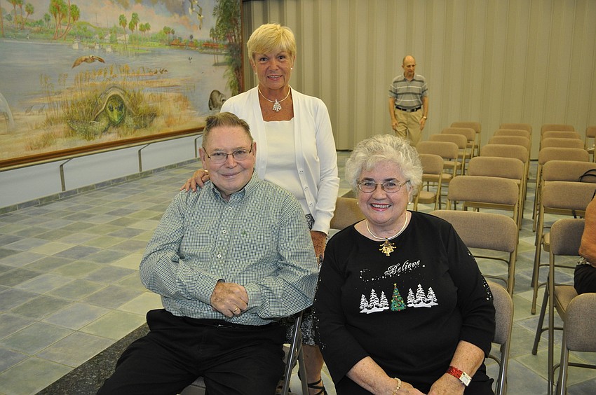 Eugene McLoone, Lynn Demusis and Ellen Roderick