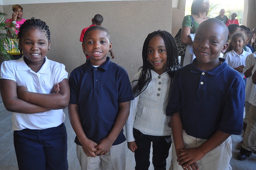 Ceâ€™asia Cotton, Lavontae Younans, Nashaira Ogburn and Davion Farnum