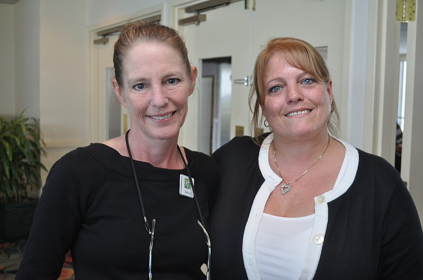 Donna Dolan and Christine Elliott