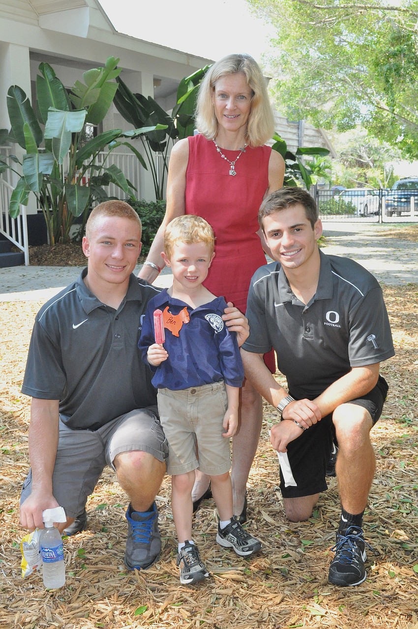 Mark Marcello, Ben Brewer, ODA Principal Karen O'Donnell and Brian Ragone