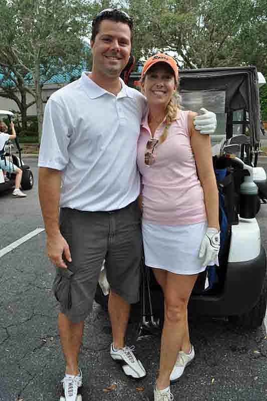 Jon and Suzanne Kepple played for the second year in a row.