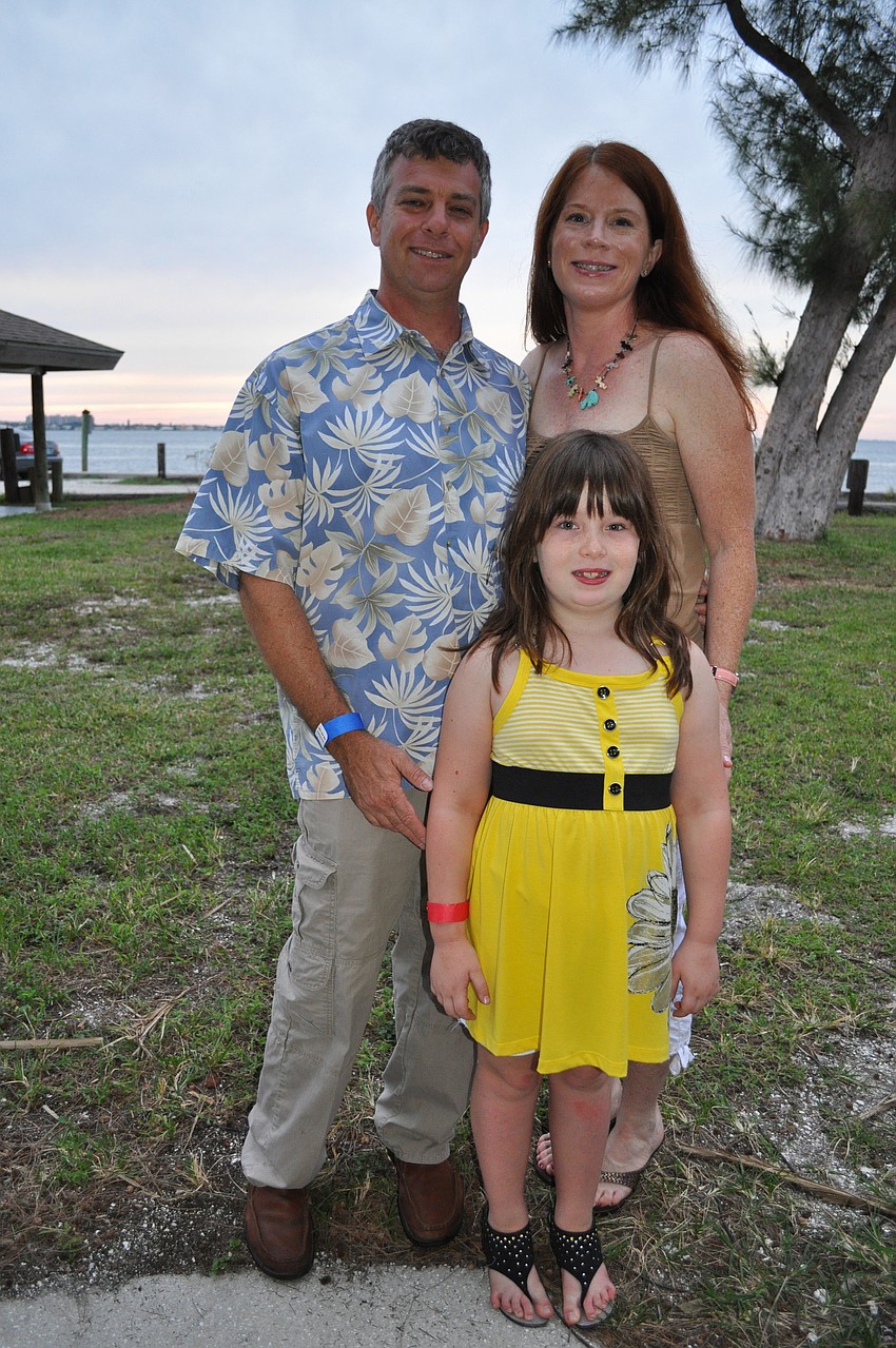 Jesse White, Lisa White and Amelia White