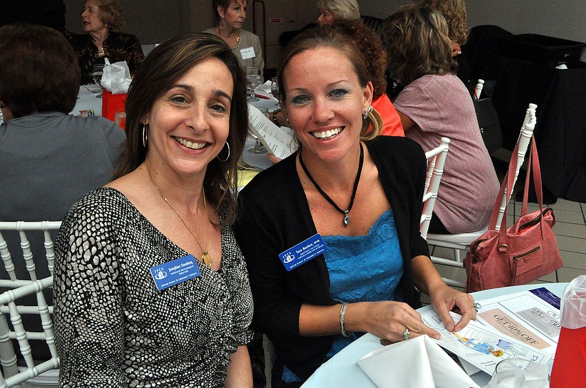 Josephine Eisenberg and Tara Booker of the Jewish Family & Childrenâ€™s Service