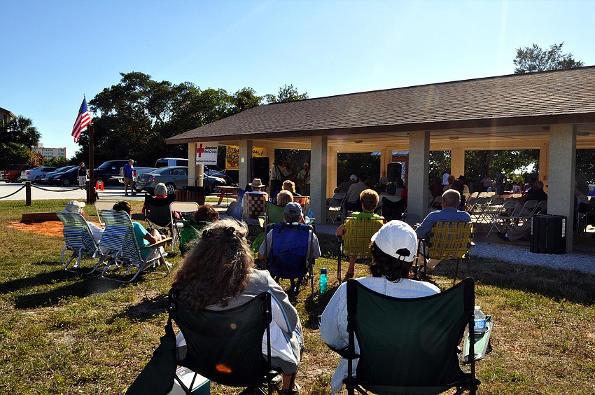 Benny Kimsey estimated that somewhere between 300 and 400 people would attend the Bluegrass Picnic throughout the day.