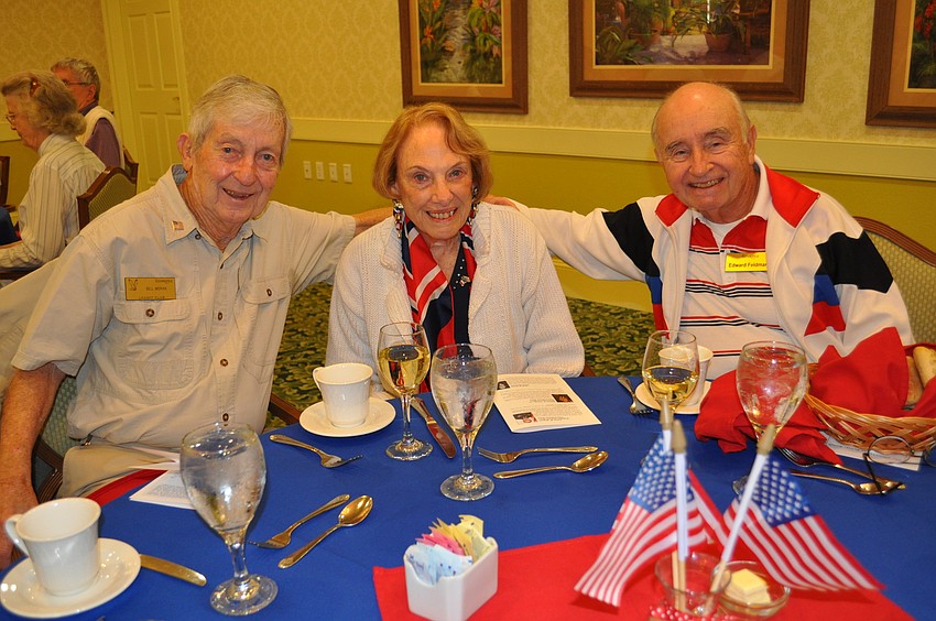 Bill and Jean Moran with Edward Feldmann