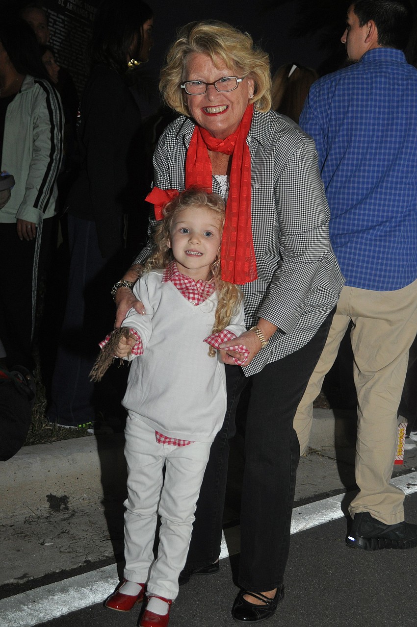Madison Dworet with her Grandma Bette Recupero