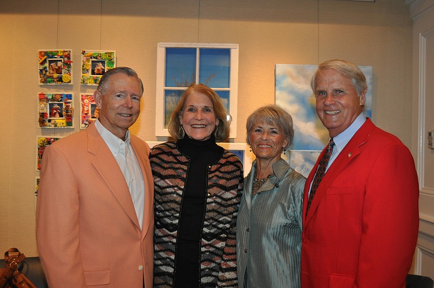 Doug and Sally Wright with Judy and Jeff Reed