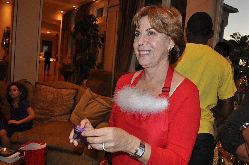 Lorraine Vitale was sure to take pictures.