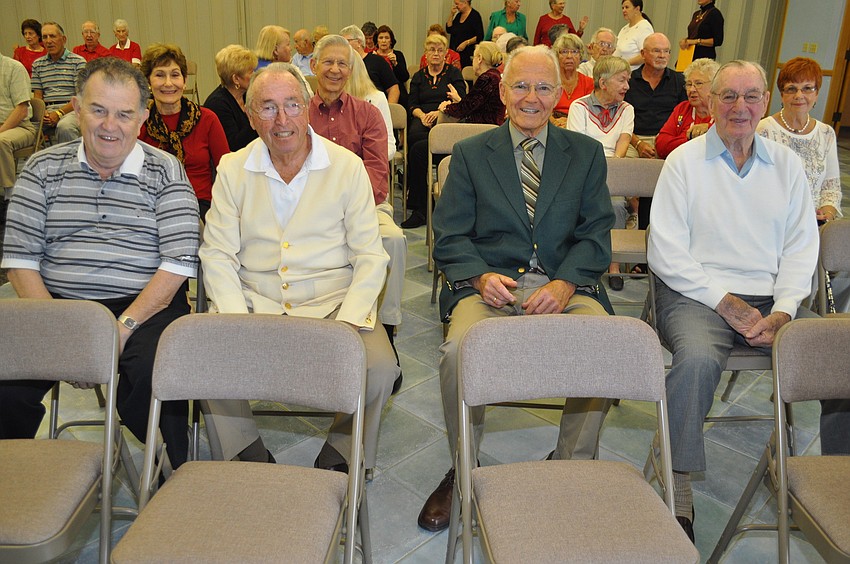 Jack McMahon, Paul Carnese, Art Gaisser and Al Bagot