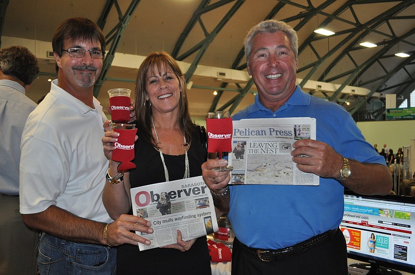 David Robinson, Joann Zumba Robinson and Glenn Shecter