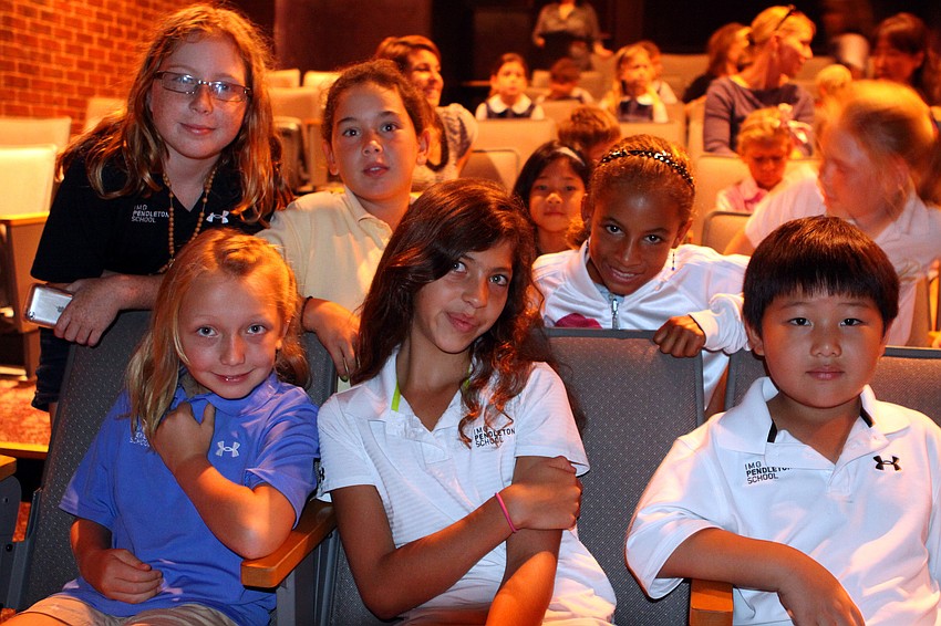 Sarah Forsyth, 10, Rachel Carlson, 8, Anna Samurgasheva, 10, Mariana Espinosa, 11, Whitney Osuigwe, 9, and Arthur Li, 7.