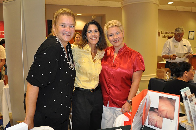 Caroline Krause, Dr. Jennie Robb and Dr. Susan D'Orazio represented Integrative Acupuncture.
