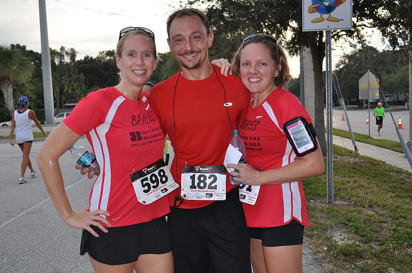 Colleen Geistert, Michael Giampino and Karyn Haas