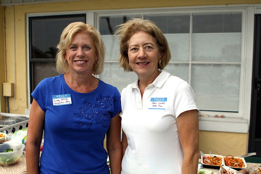 Cindy Stelter and Joan Lovell