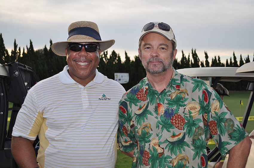 Chairman of the Tournament Charles Stephens and Ken Larrabee