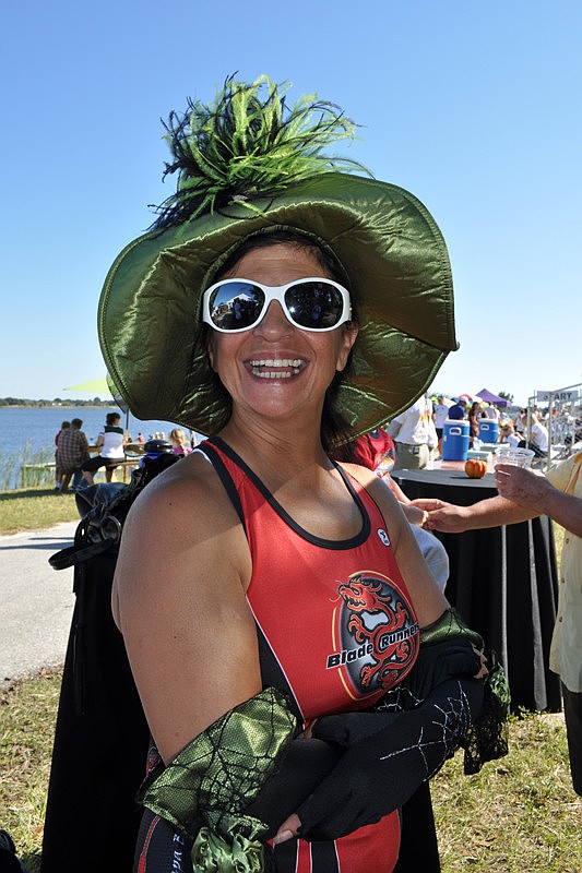 Elaine Emmanuel competed in the dragon races.