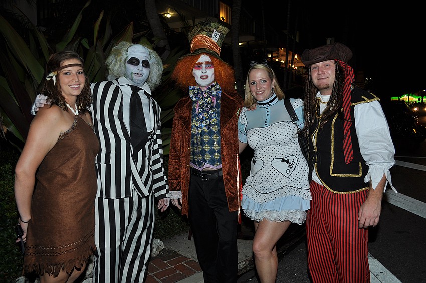 Brittany Driskell, Jeremy Crups, Ben Boyett Jessica Dubois and Brian Combee