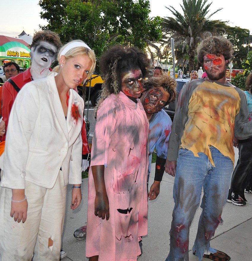 Alexa Wassmer, Stephen Wright, Shateera Wyche, Aaron Segal and David Wright