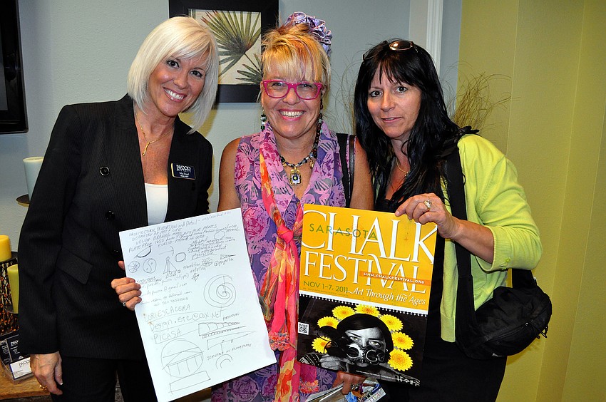 Mia Engel, Tico Williamson and Cathy Gallatin