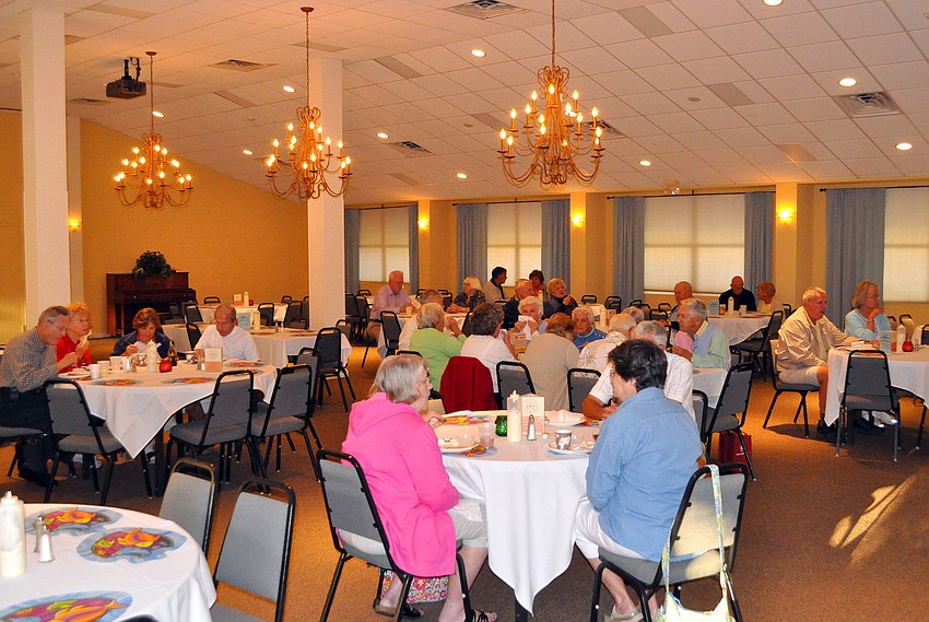 Around 100 people attended the first fish fry of the season. Later on in the season, there can be as many as 400 people in attendance.